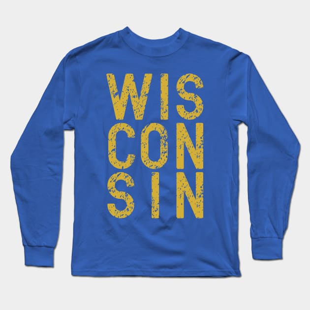 Wisconsin Cheese Long Sleeve T-Shirt by WearWisco